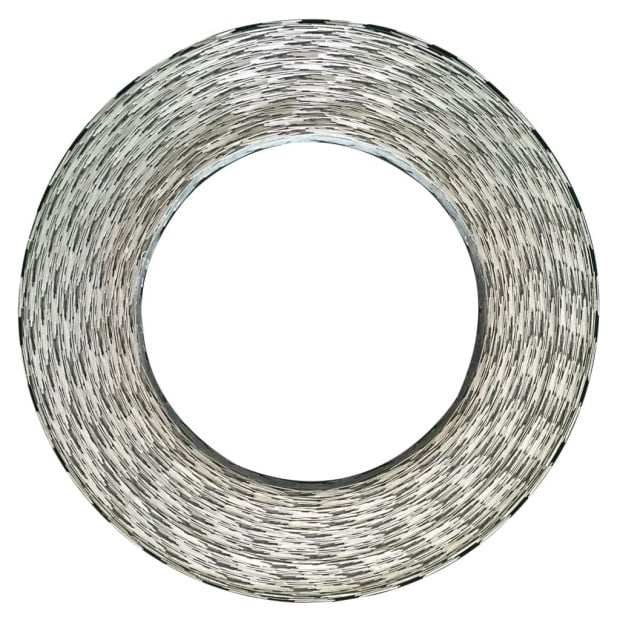 Razor Concertina Wire Galvanised Steel 500 M Image 2