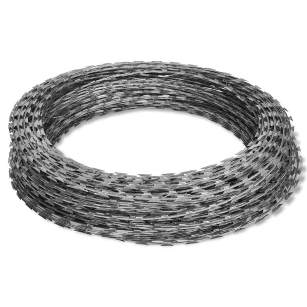 Concertina Nato Razor Wire Galvanised Steel 300 M Image 3