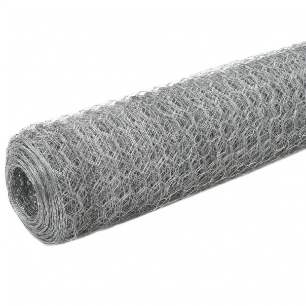 Wire Fence Galvanised Steel 25x1.5 M Silver Image 2