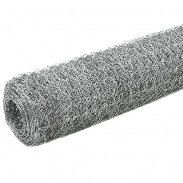 Wire Fence Galvanised Steel 25x1.5 M Silver Image 2