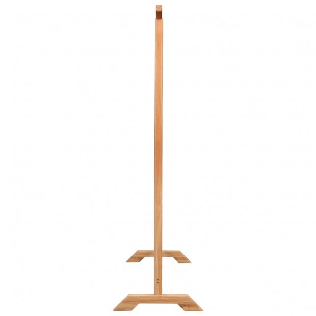 Clothes Rack 125x150 Cm Solid Oak Wood Image 3