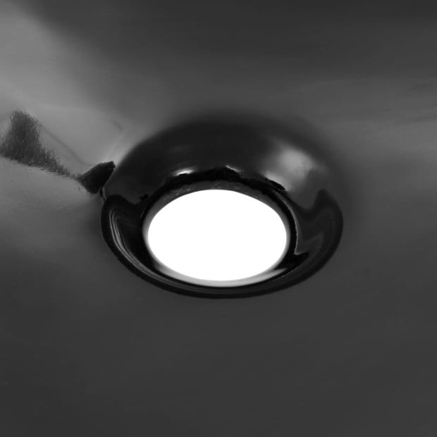 Basin Ceramic Black Triangle 645x455x115 Mm Image 5