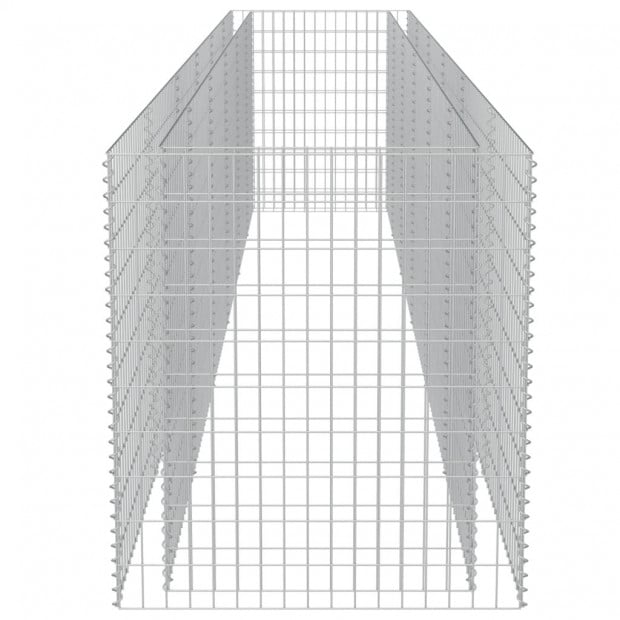 Gabion Raised Bed Galvanised Steel 540x90x100 Cm Image 6