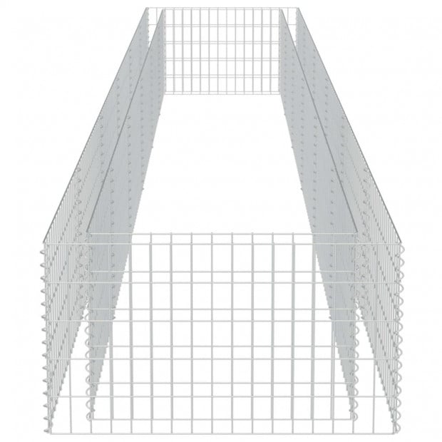 Gabion Raised Bed Galvanised Steel 540x90x50 Cm Image 6