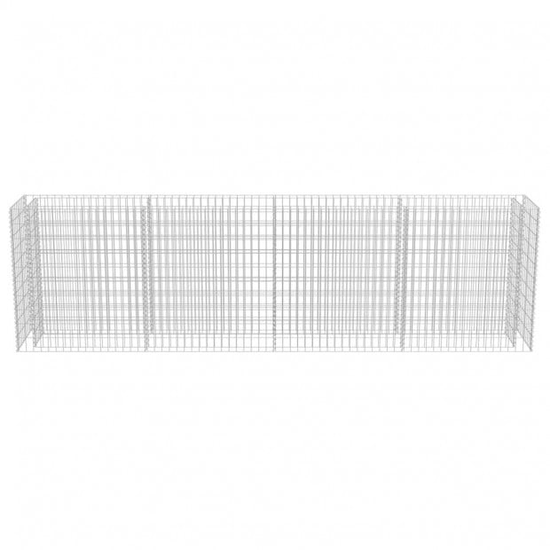 Gabion Raised Bed Galvanised Steel 360x50x100 Cm Image 5