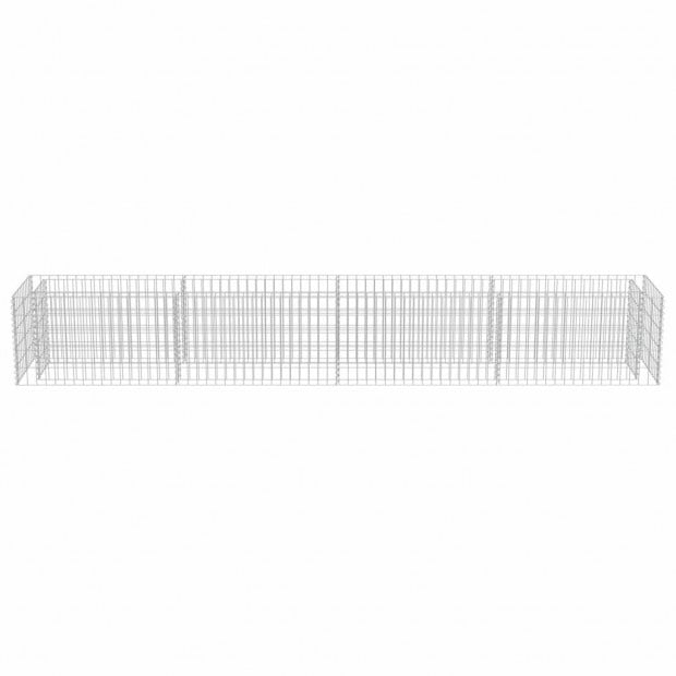 Gabion Raised Bed Galvanised Steel 360x50x50 Cm Image 5