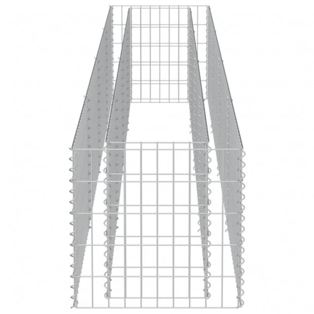 Gabion Raised Bed Galvanised Steel 360x50x50 Cm Image 6