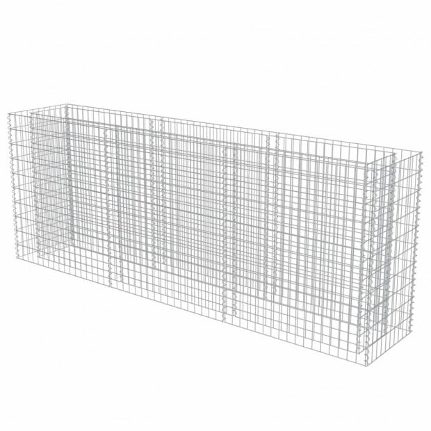 Raised Bed Galvanised Steel 270x50x100 Cm Image 2