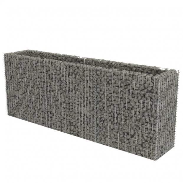 Raised Bed Galvanised Steel 270x50x100 Cm Image 4