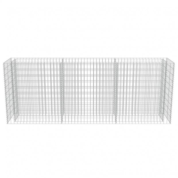 Raised Bed Galvanised Steel 270x50x100 Cm Image 5