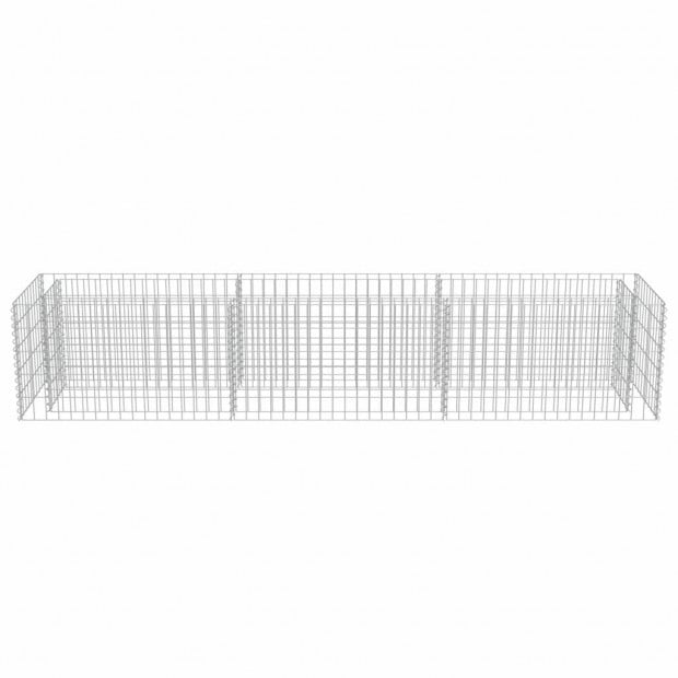Raised Bed Galvanised Steel 270x50x50 Cm Image 5