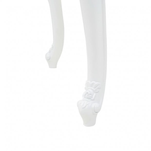 Dining Table 179x89x81 Cm High Gloss White Image 8