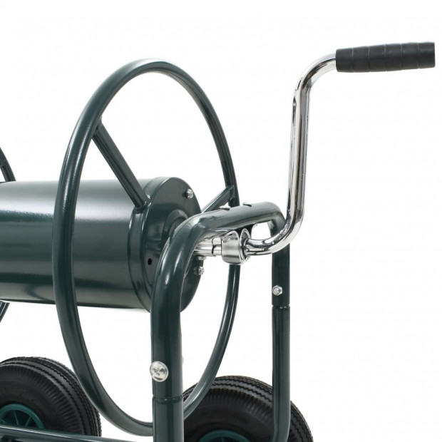 Garden Hose Trolley With 1/2 Inches Hose Connector 75 M Steel Image 7