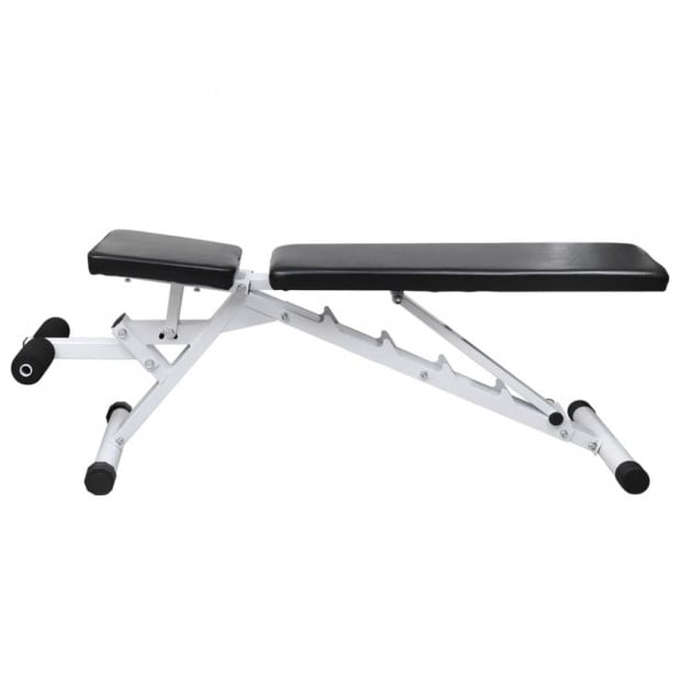 Workout Bench With Barbell And Dumbbell Set 60.5 Kg 133x41x47.5 Image 3