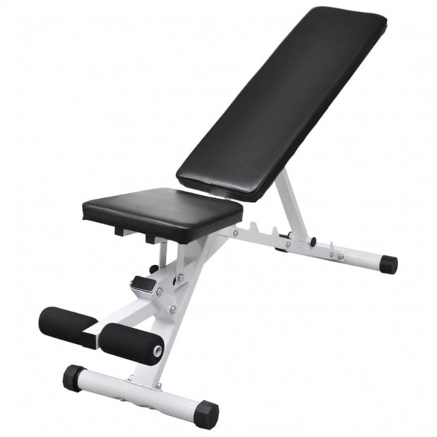 Workout Bench With Barbell And Dumbbell Set 60.5 Kg 133x41x47.5 Image 5
