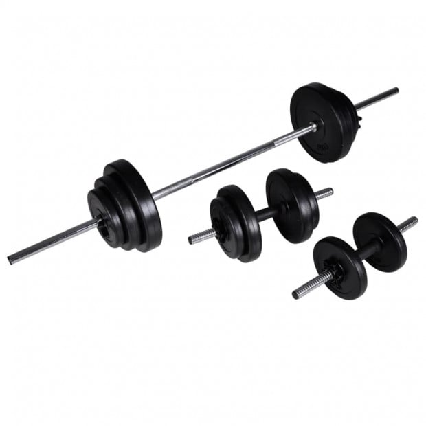 Workout Bench With Barbell And Dumbbell Set 30.5 Kg Image 8