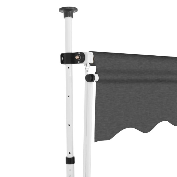 Manual Retractable Awning 150 Cm Anthracite Image 3