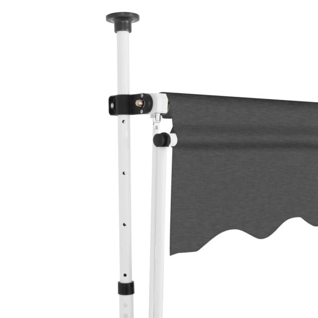 Manual Retractable Awning 250 Cm Anthracite Image 3