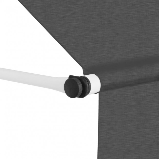 Manual Retractable Awning 300 Cm Anthracite Image 2