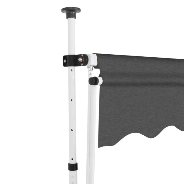 Manual Retractable Awning 350 Cm Anthracite Image 3