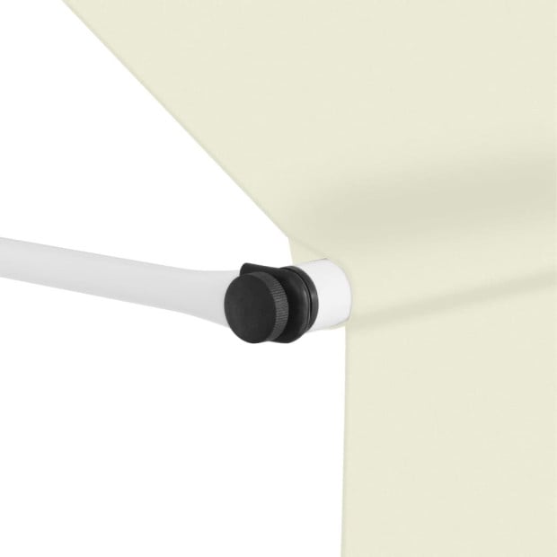 Manual Retractable Awning 150 Cm Cream Image 2