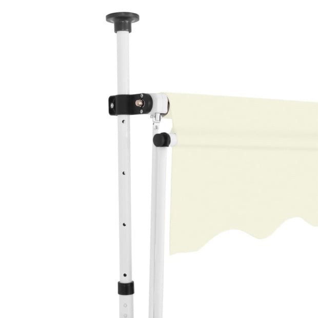 Manual Retractable Awning 150 Cm Cream Image 3