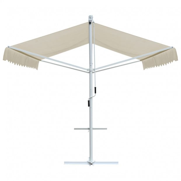 Standing Awning 4x3 M Cream Image 3