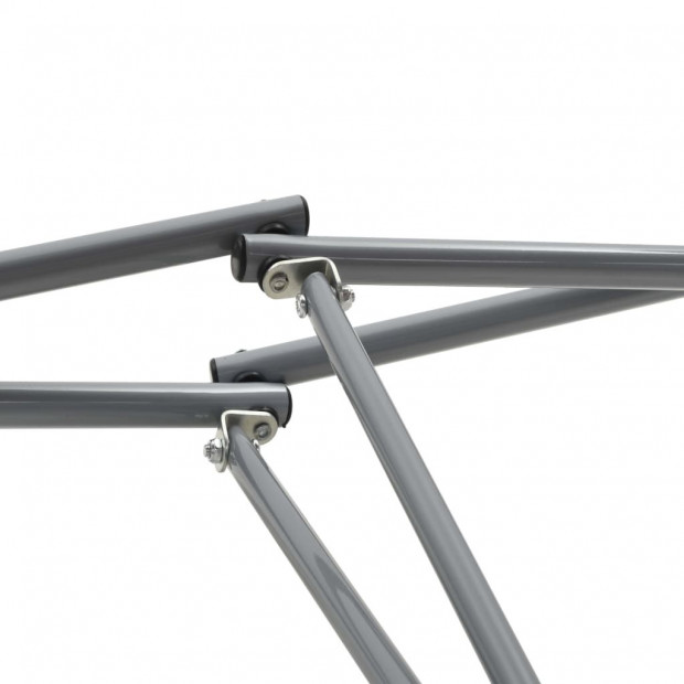Hammock With Foldable Stand Grey Image 8