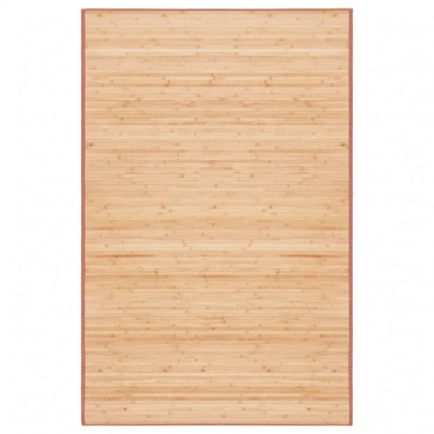Rug Bamboo 100x160 Cm Brown