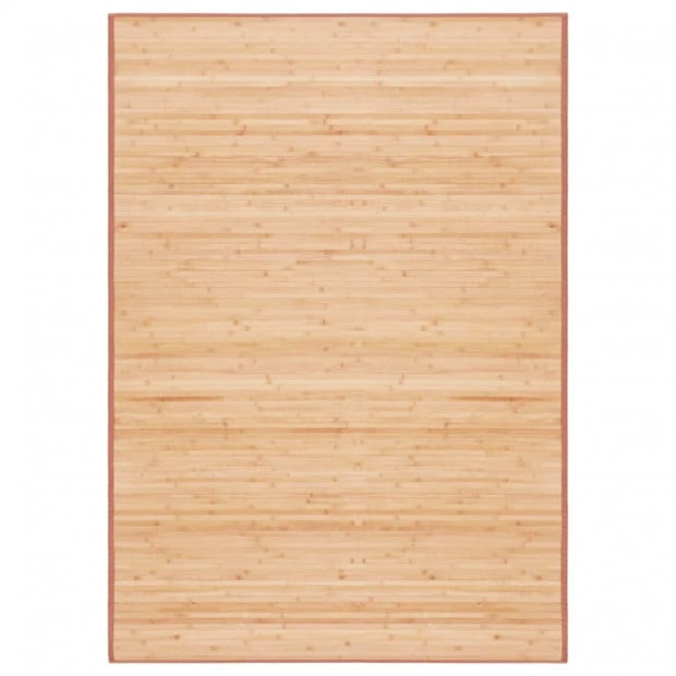 Rug Bamboo 120x180 Cm Brown Image 2