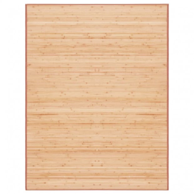 Rug Bamboo 150x200 Cm Brown