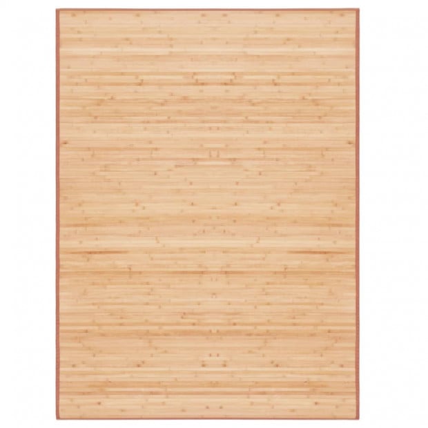 Rug Bamboo 160x230 Cm Brown