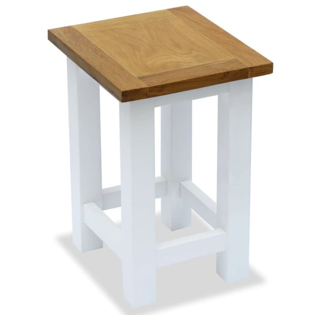 End Table 27x24x37 Cm Solid Wood