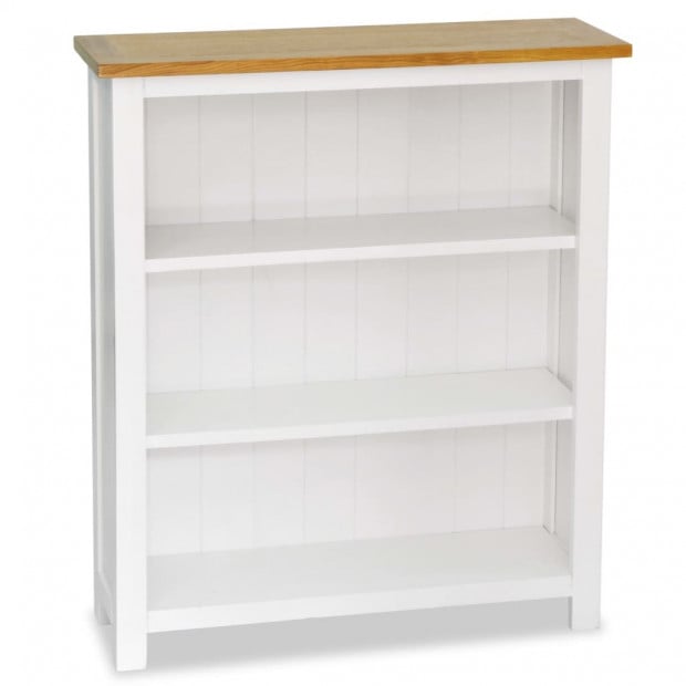 3-tier Bookcase 72x22,5x82 Cm Solid Oak Wood