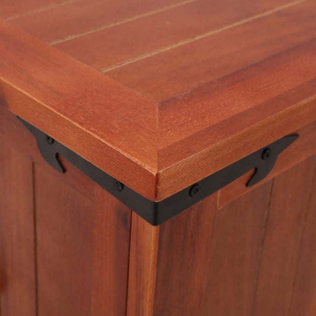 Storage Chest 79x34x32 Cm Solid Acacia Wood Image 2