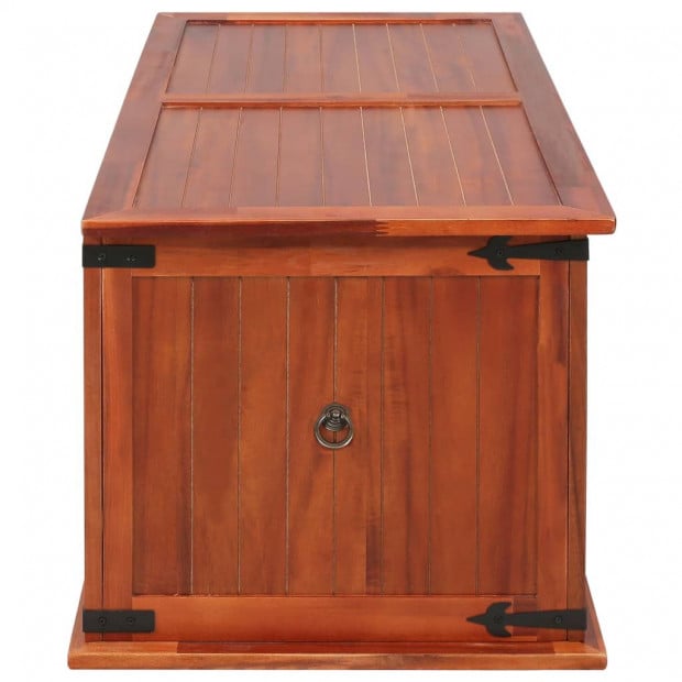 Storage Chest 79x34x32 Cm Solid Acacia Wood Image 6