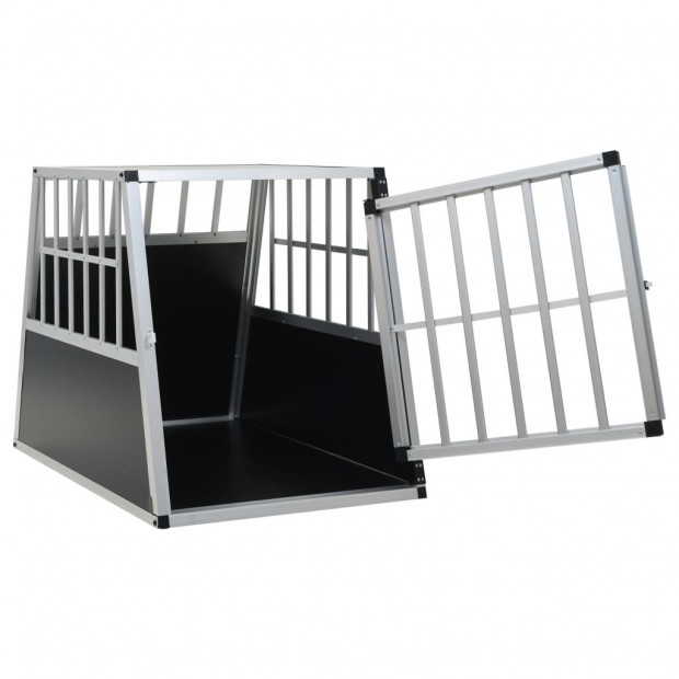 Dog Cage With Single Door 65x91x69.5 Cm Image 6