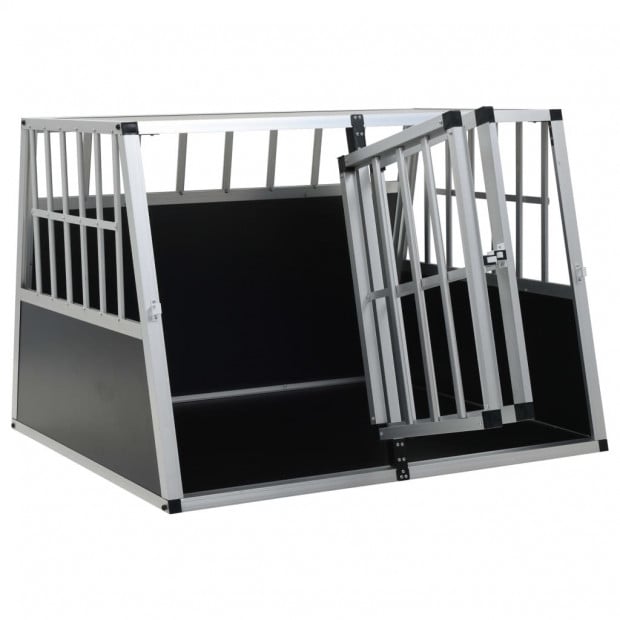 Dog Cage With Double Door 94x88x69 Cm Image 7