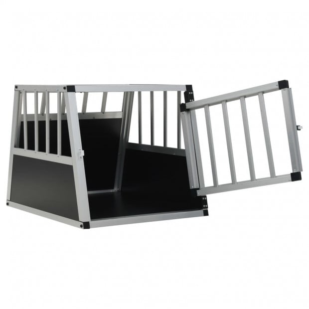 Dog Cage With Single Door 54x69x50 Cm Image 6