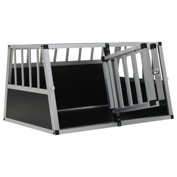 Dog Cage With Double Door 89x69x50 Cm Image 7