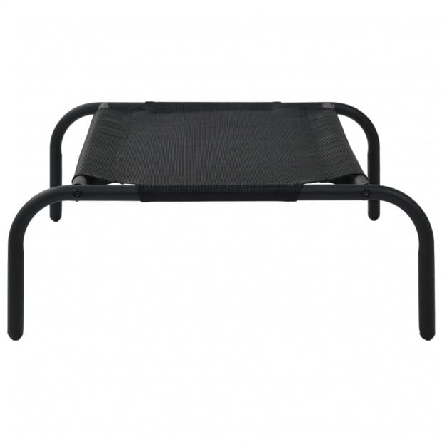 Elevated Dog Bed Black S Textilene Image 3