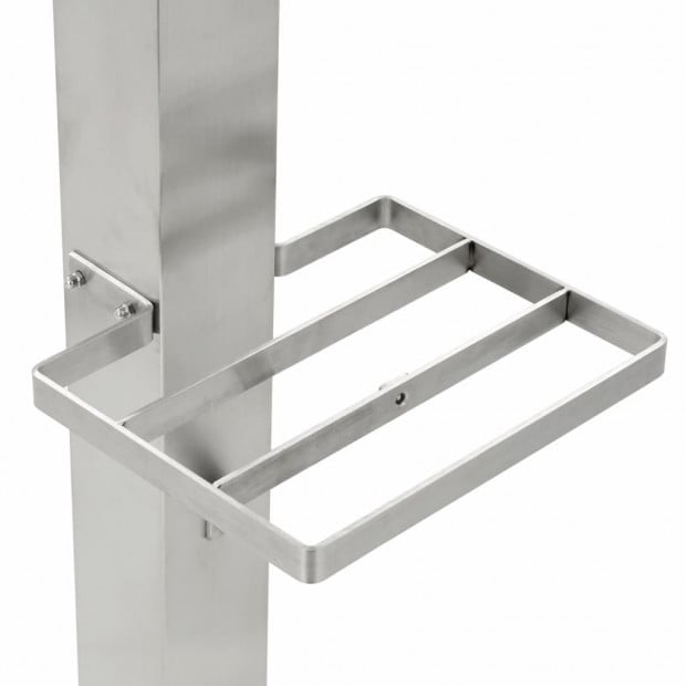 Garden Water Column Stainless Steel Square 95 Cm Image 5