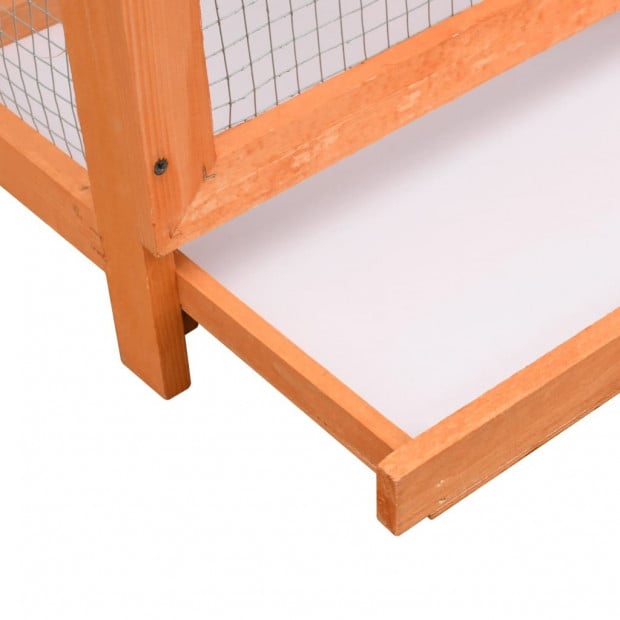 Bird Cage Solid Pine & Fir Wood 120x60x168 Cm Image 5