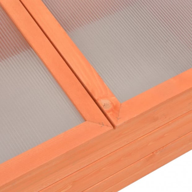 Greenhouse Wood 100x50x34 Cm Image 8