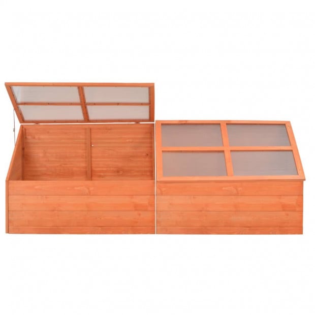 Greenhouse Wood 180x57x62 Cm Image 3