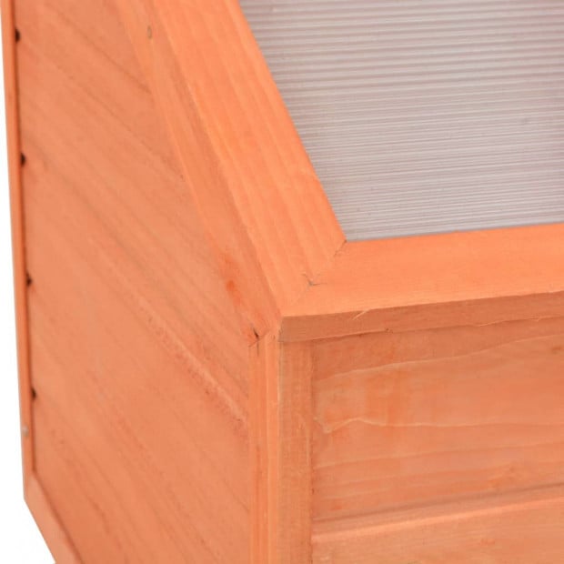 Greenhouse Wood 180x57x62 Cm Image 5