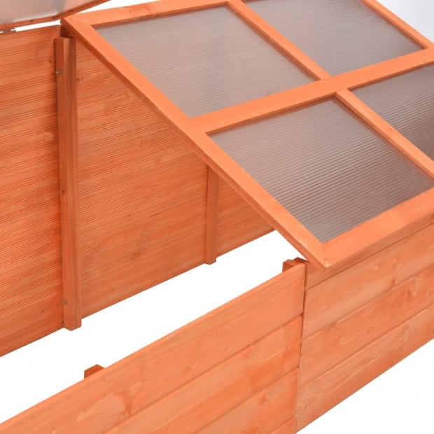 Greenhouse Wood 180x57x62 Cm Image 7