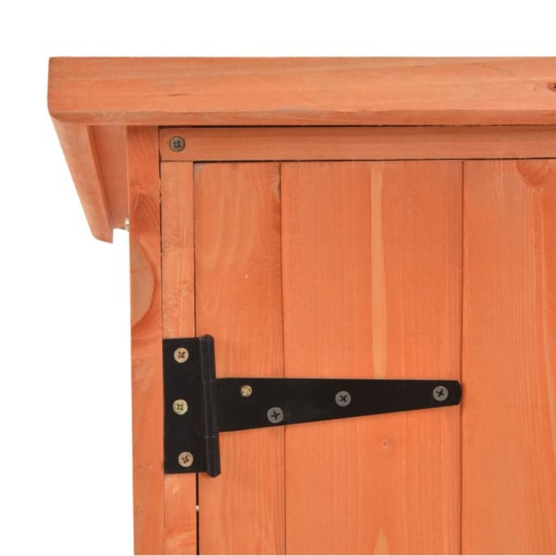 Garden Storage Shed 120x50x91 Cm Wood Image 11
