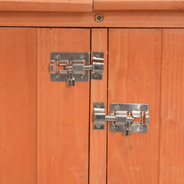 Garden Storage Shed 120x50x91 Cm Wood Image 3