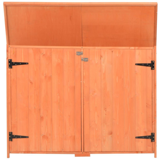 Garden Storage Shed 120x50x91 Cm Wood Image 5